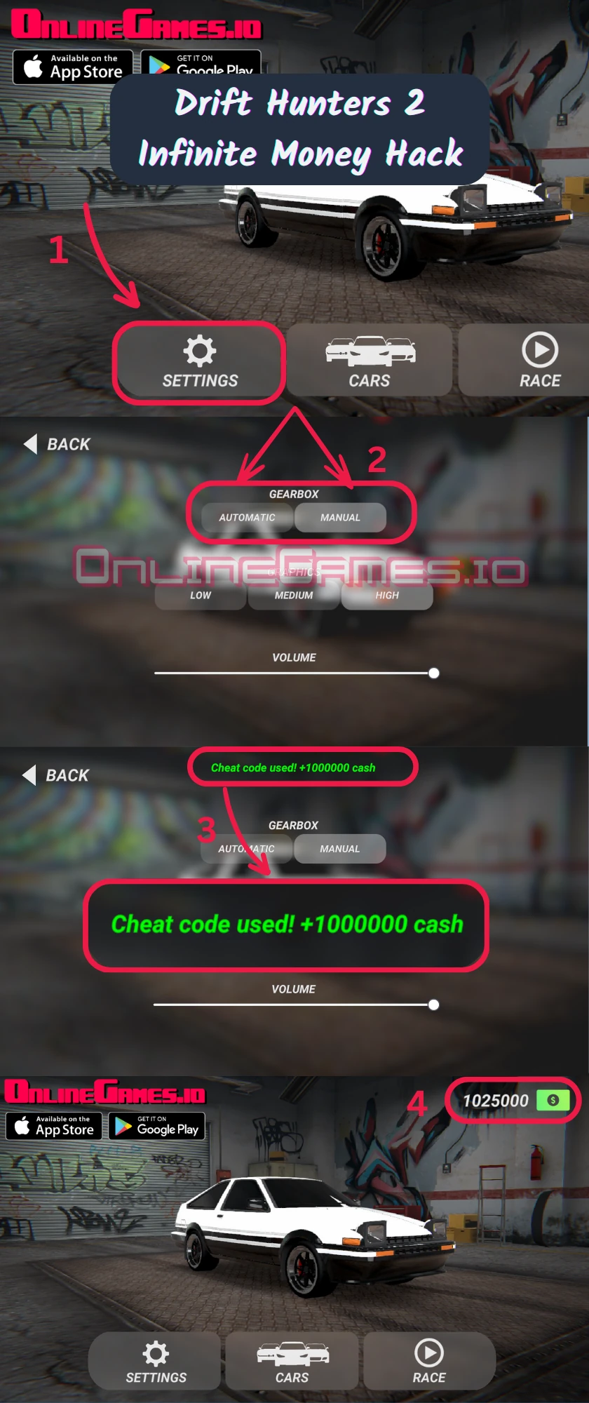 Drift Hunters 2 Money Hack Guide