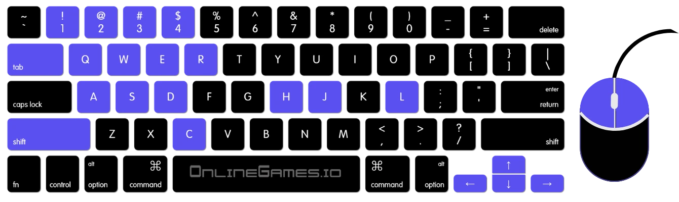 WarStrike keyboard controls image